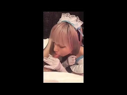 ❤️ Japanese Idol [mayuka], kostum pelayan Prancis, bagian 1, blowjob dan brengsek dengan lotion ❤❌ Hanya porno pada kami